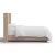 Not Yet Made - Made To Order Logan Full Wingback Bed in Linen Fawn For Sale - Image 5 of 6