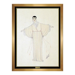 Early 20th Century Evening Dress, Erté For Sale