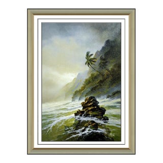 Late 20th Century High Tide at the North Shore, Arozi For Sale
