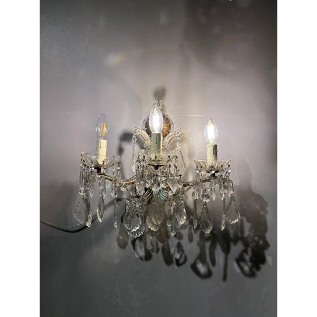 1950s Italian “Maria Teresa” Wall Sconces, a Pair For Sale - Image 5 of 12