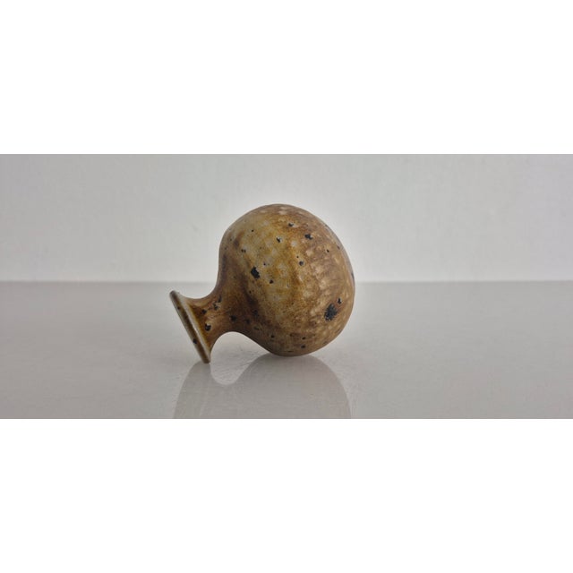 Ceramic Small Studio Ceramic Vase, Denmark, 1960s For Sale - Image 7 of 15