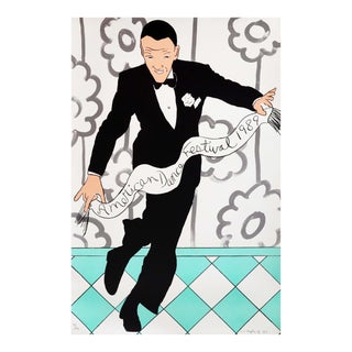 1989 American Dance Festival, Fred Astaire, Artist-Signed, Numbered For Sale