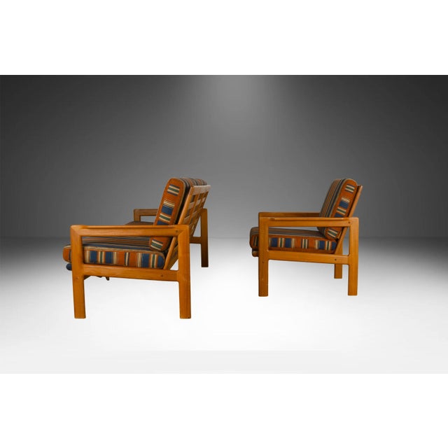 Mid-Century Modern Mid-Century Vintage Danish Teak 3-Seat Sofa and Armchair For Sale - Image 3 of 15