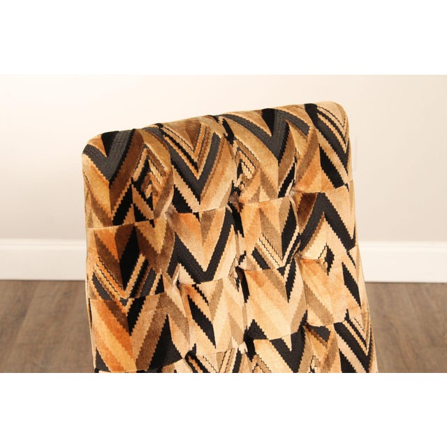 Custom Craft Cabinets Custom Craft Set Of Six Upholstered Dining Chairs For Sale - Image 4 of 18