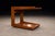 Wood Geraldo De Barros for Hobjeto Bar Cart / Side Table in Brazilian Hardwood, Brazil, 1970s For Sale - Image 7 of 12
