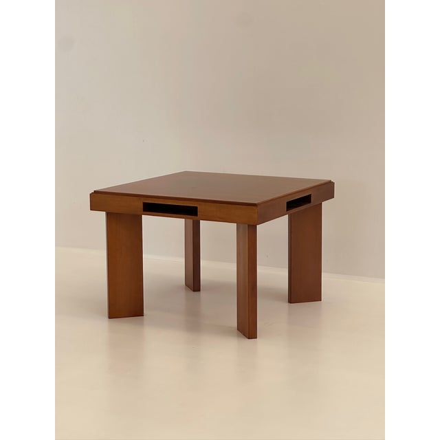 Vintage Square Dining Table, 1970s, in Very Good conditions. Designed 1970 to 1979