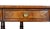 19th C English Regency Carved Brass Inlaid Rosewood Drop Leaf Sofa Table Desk For Sale - Image 15 of 18