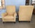 Mid 20th Century Vintage Mid Century Italian Raffia Armchairs- A Pair For Sale - Image 5 of 12
