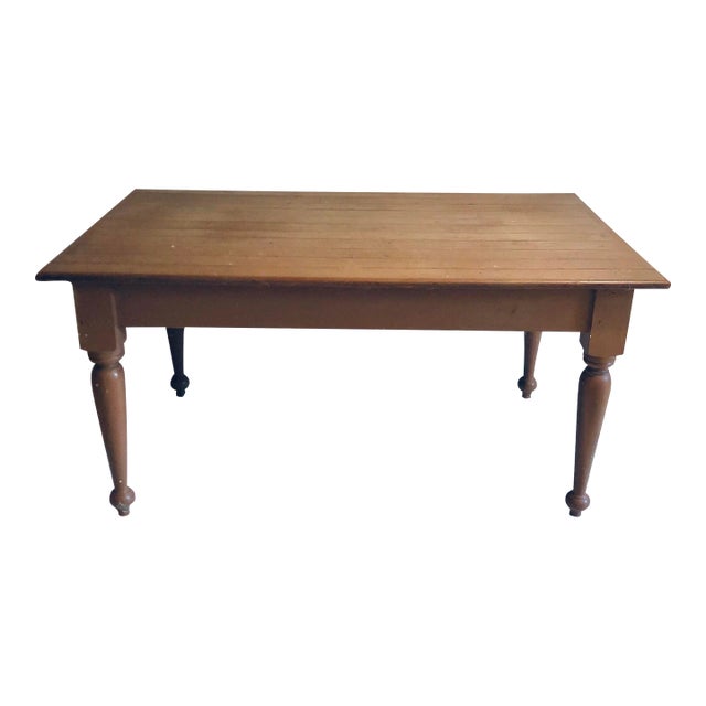 1940s One Family Farmhouse Dining Table For Sale