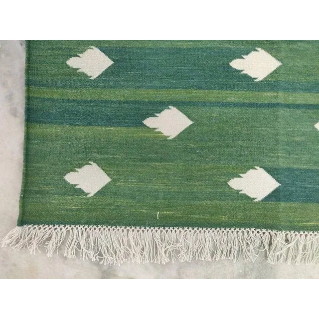Casa Cosima Elin Rug, 13x18, Green For Sale - Image 4 of 5