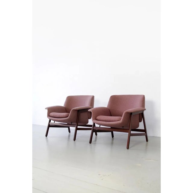 Set of Model 849 Armchairs by Gianfranco Frattini for Cassina, 1960s For Sale - Image 6 of 18