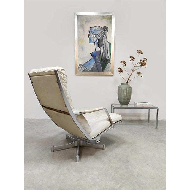 1970s Danish FK 85 Lounge Chair by Preben Fabricius & Jørgen Kastholm for Alfred Kill, 1970s For Sale - Image 5 of 7