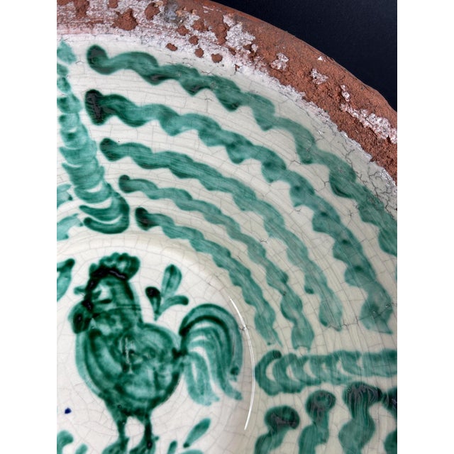 Spanish Fajalauza Ceramic Bowl from Lebrillo For Sale - Image 3 of 9