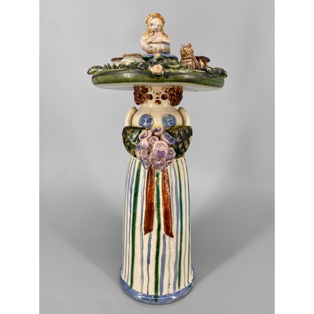 Annette Ody, Studio Ceramic Figure, 1970s, Ceramic For Sale - Image 15 of 15