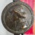 Renaissance Bronze Costanzo Sforza Medal on Custom Stand, After Enzola, Castle of Pesaro, 3-Inch Cast For Sale - Image 4 of 9