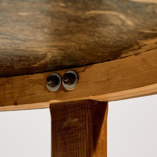 1980s Vintage Oak Coffee Table, 1980s For Sale - Image 5 of 15