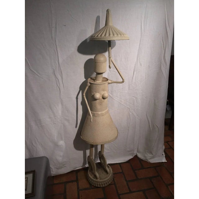 Mid Century Modern 5 Ft Sculpture "Silent Rain " by Jon Westberg For Sale - Image 9 of 13