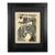 Vintage Pen & Ink Abstract Art by Bill Hinz - MCM Framed Artwork For Sale