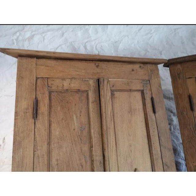 Antique Oak Corner Cabinets, 1890, Set of 2 For Sale - Image 11 of 11