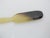 Vintage Natural Horn Sterling Silver Floral Mounted Caviar Serving Spoon Set of 5 For Sale - Image 4 of 13