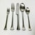 Mid-Century Modern 1986 Vintage Danish Boho Chic Dansk Thistle Stainless Steel Flatware, 8 Place Setting - 42 Total Pieces For Sale - Image 3 of 14