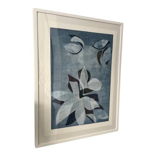 Original Signed Abstract Floral Monotype Print “Botany” For Sale