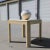 Postmodern Cream Laminate Side Table, 1980s For Sale In Los Angeles - Image 6 of 10