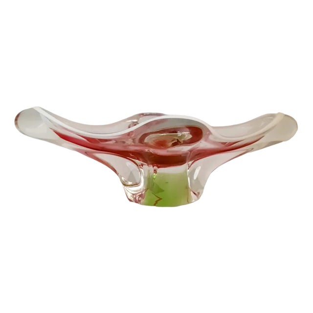 Submerged Bowl in Murano Glass, 1970s For Sale