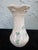 1980s Vintage Belleek Ireland Shamrock Porcelain Bud Vase With Textured Flared Rim For Sale - Image 5 of 9