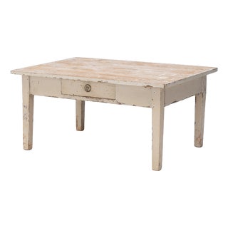 Low Pine Coffee Table, 1880s For Sale