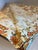 Orange Set of 6, Vintage Lot 70s Groovy Mod Retro Flower Power Jacobean Design HTF Deadstock Curtains Mint For Sale - Image 8 of 9