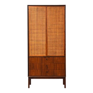 Jack Cartwright for Founders Walnut Armoire Dresser For Sale