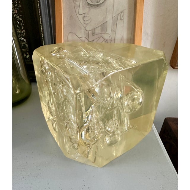 Michèle Canzoneri, Sculpture, 1972, Hand-Blown Glass & Resin For Sale - Image 14 of 18