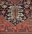 Antique Persian Heriz Carpet Handmade Wool Oriental Rug, Rust, Navy, Light Blue For Sale - Image 13 of 18