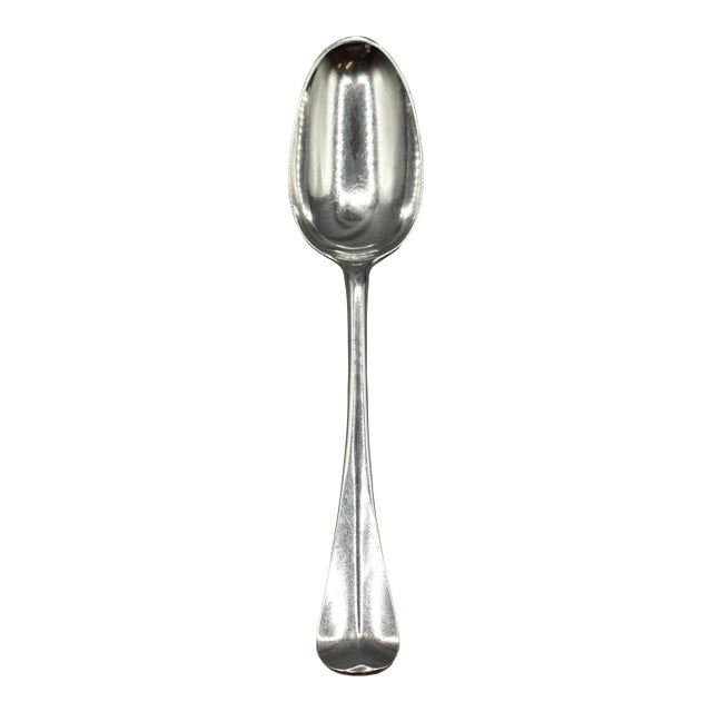 1732 English Sterling Silver Tablespoon by James Wilkes For Sale