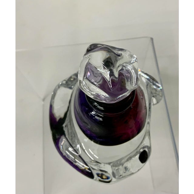 Vintage Leon Applebaum Art Glass Parfumé Bottle For Sale - Image 10 of 13