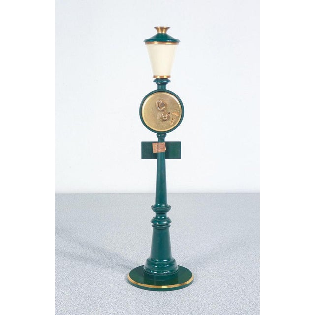 1950s Rue de la Paix Lamp Clock from Jaeger For Sale - Image 5 of 18