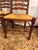 Farmhouse 1980s Pair of Ladder Back Dining Chairs Possibly Tell City Chair Company For Sale - Image 3 of 4