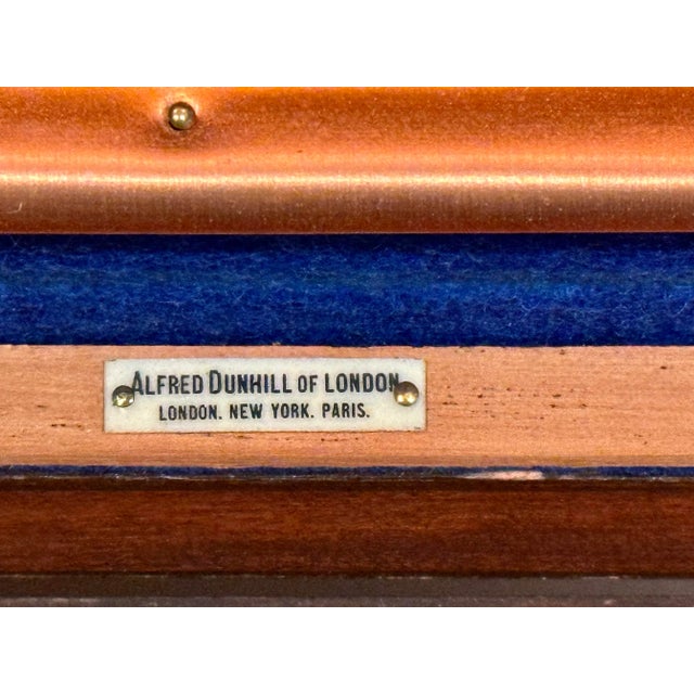 Alfred Dunhill Mahogany Humidor Cabinet | Gentleman’s Cigar Cabinet | English Tobacco Cabinet For Sale - Image 6 of 10