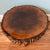 Contemporary Vintage Raw Live Edge Wood Tree Trunk Slab Stool/ Table/ Plant Stand For Sale - Image 3 of 13