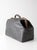 Early 20th Century Antique Black Leather Doctor's Bag For Sale - Image 5 of 12