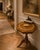 A wonderfully unusual and decorative antique Swiss Black Forest occasional table of exceptional character, featuring a...