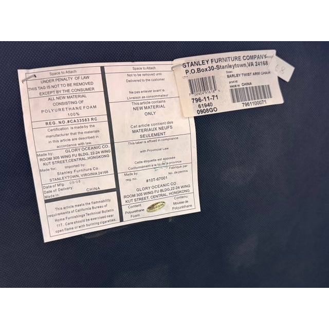 Stanley Furniture Barley Twist Chairs, Set of Six For Sale - Image 12 of 12