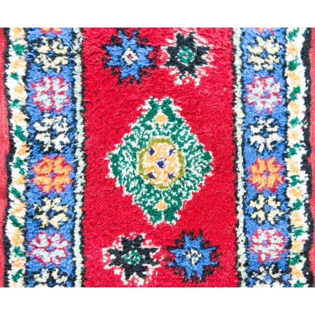 Vintage Petite Moroccan Rug For Sale - Image 11 of 15