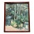 1970s Vintage American Impressionist Botanic Park Scene Painting For Sale