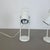 White Metal Table Lights by Rolf Krüger for Heinz Neuhaus Leuchten, 1970s, Set of 2 For Sale - Image 12 of 18