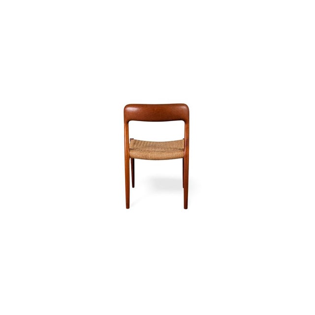 Original Jl Mollers Model 75 Chair, Niels Otto Møller, Teak, Danish For Sale - Image 6 of 11
