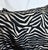 Black Clarence House Italian Silk Velvet Zebra Textile For Sale - Image 8 of 8