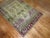 Ivory Antique Zabihi Collection Persian Isfahan Prayer Carpet - 4'6" x 6'5" For Sale - Image 8 of 8