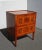 Vintage Alfonso Marina Brown Side Table ~ Neoclassical Design Inlays Entry Table For Sale - Image 13 of 13